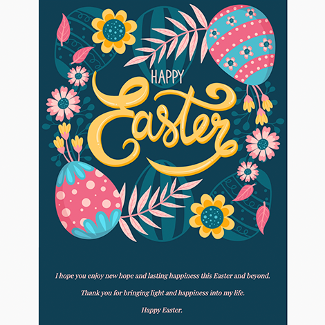 Bright Easter Blessings eCard